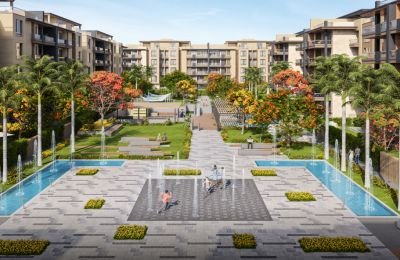 Duplex (Roof Duplex) 406 m² (4-bedroom unit) for sale in 27 Residence, New Cairo