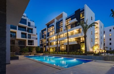 For sale: 3-bedroom Apartment (Garden Apartment) 232 m² in The Waterway - New Cairo, North Investors, New Cairo