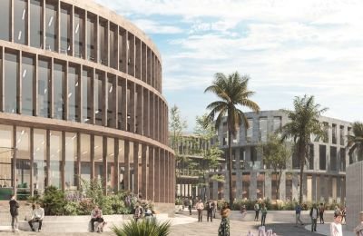 Office 83 m² for sale in O West Business District, October Gardens, Egypt