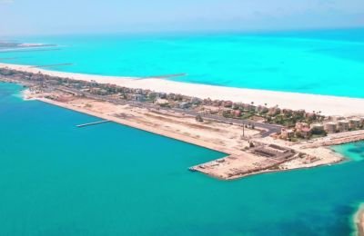 غرفة نوم شاليه 60 م² للبيع في ذا آيلاند - مارينا 5، العلمين، مصر