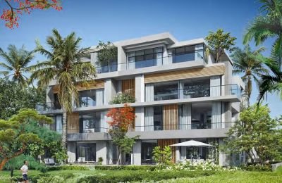 Apartment (Garden Apartment) 160 m² in G-Haus - Glen, 6th settlement, New Cairo — 3-bedroom for sale