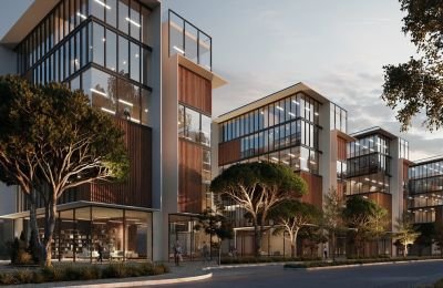 1-bedroom Office 1843 m² for sale in Eastside, New Cairo, Egypt