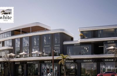 Retail 46 m² for sale in White Walk, New Cairo, Egypt