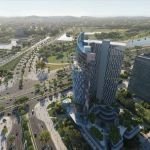 Retail 30 m² for sale in Podia Tower, New Capital City, Egypt