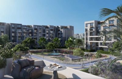 Apartment (Typical Apartment) 168 m² in District 6 - Laria, October Gardens, 6th of October City — 3-bedroom for sale