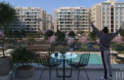 للبيع: شقة غرفتين نوم 128 م² في الباتيو ريفا، التجمع الخامس، مصر
