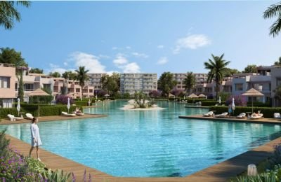 3-bedroom Chalet 116 m² for sale in Hacienda Blue, Al Dabaa, Egypt