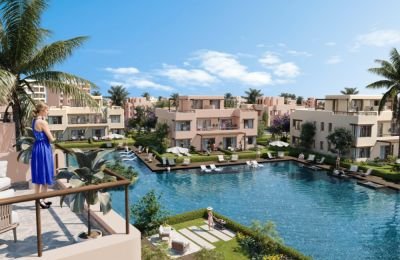 For sale: 3-bedroom Chalet 116 m² in Hacienda Blue, Al Dabaa, Egypt