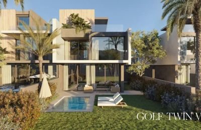 5-bedroom Twinhouse 279 m² for sale in Golf Town, 6th settlement, Egypt