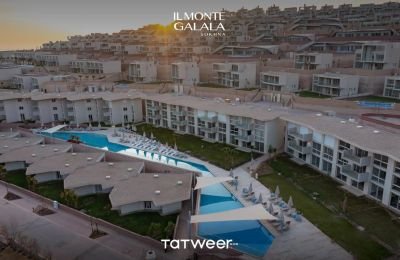 شاليه غرفتين نوم 100 م² للبيع في إيل مونتي الجلالة، العين السخنة، مصر